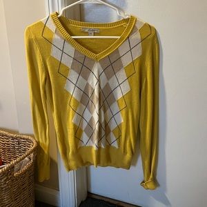 Vintage yellow sweater size M